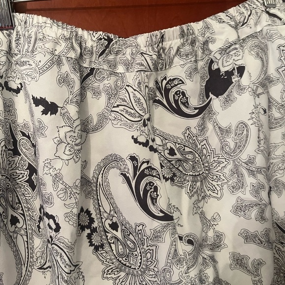 Soft Surroundings Womens Medium Boho Pull On Pants Flowy Bohemian Printed Batik - Picture 5 of 12